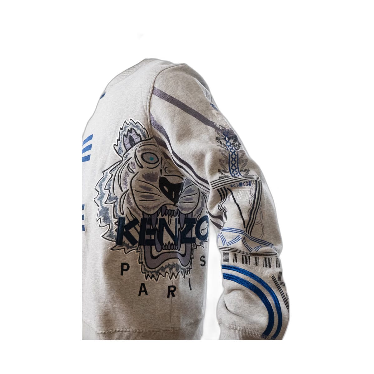 Kenzo Paris Crewneck Tiger Logo Sweatshirt (L)
