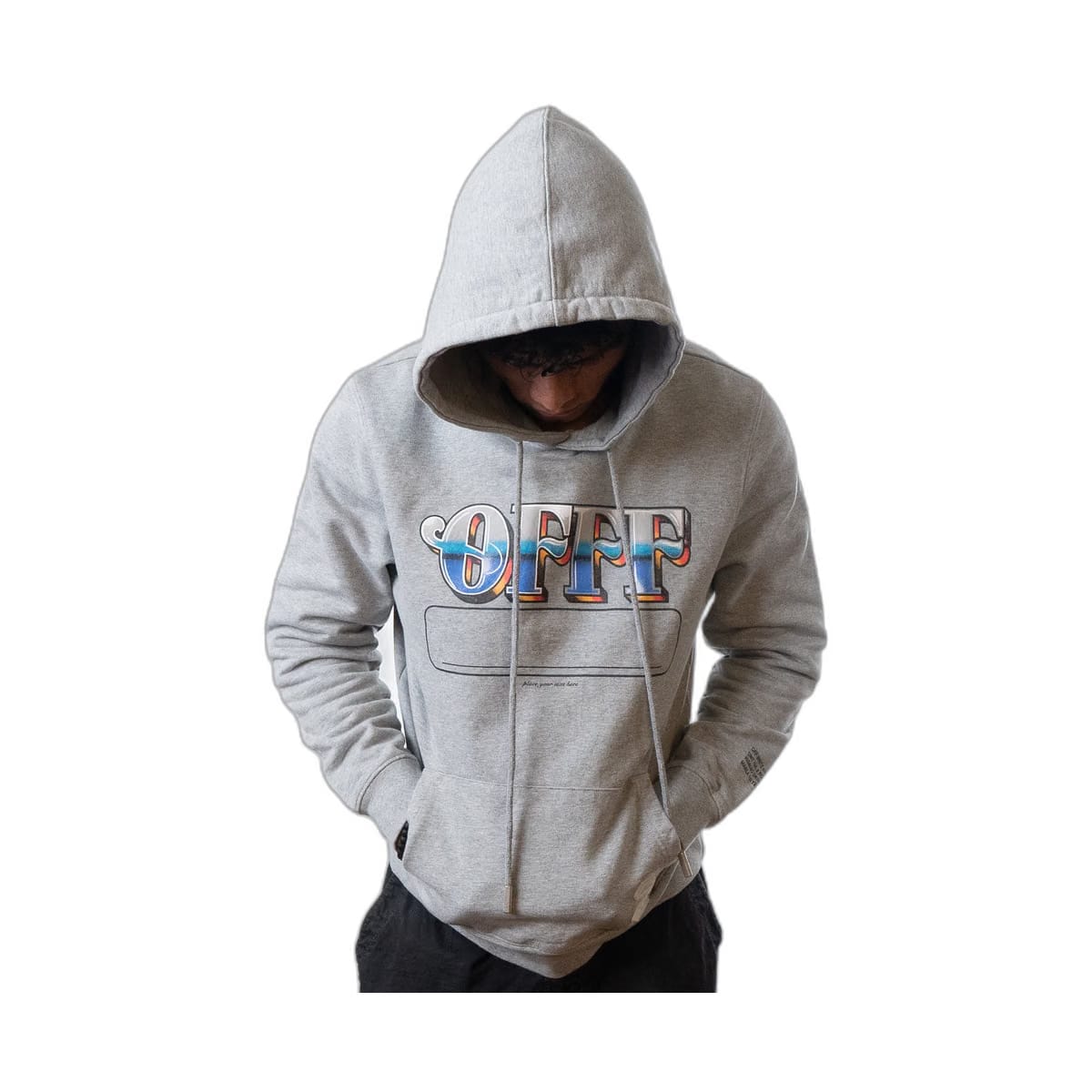 Off-White Grey Hoodie (M)