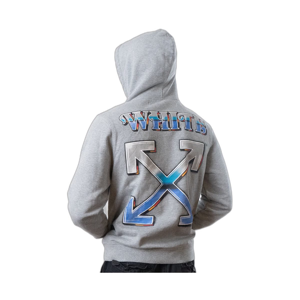 Off-White Grey Hoodie (M)
