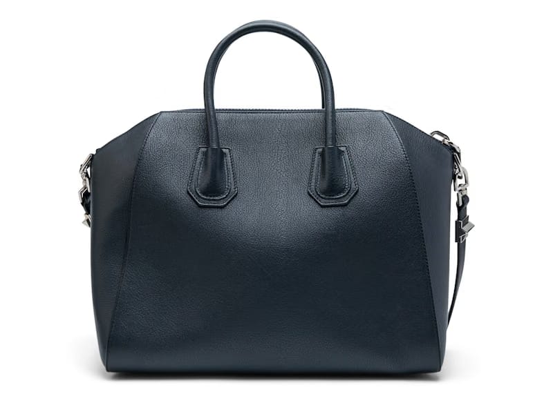Givenchy Antigona Tote Sugar Goatskin Medium Navy