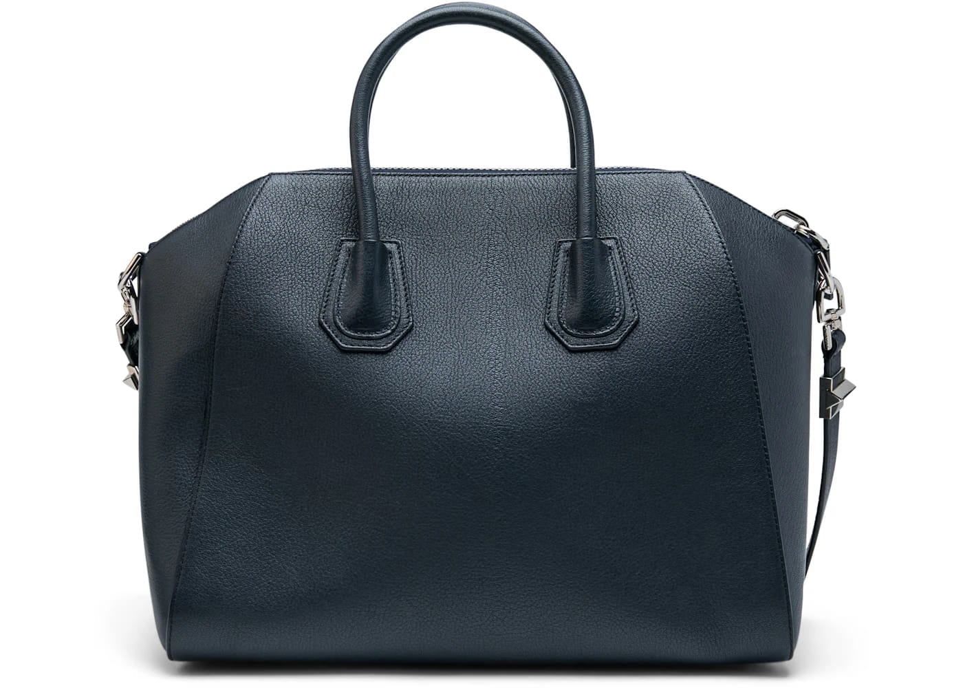 Givenchy Antigona Tote Sugar Goatskin Medium Navy