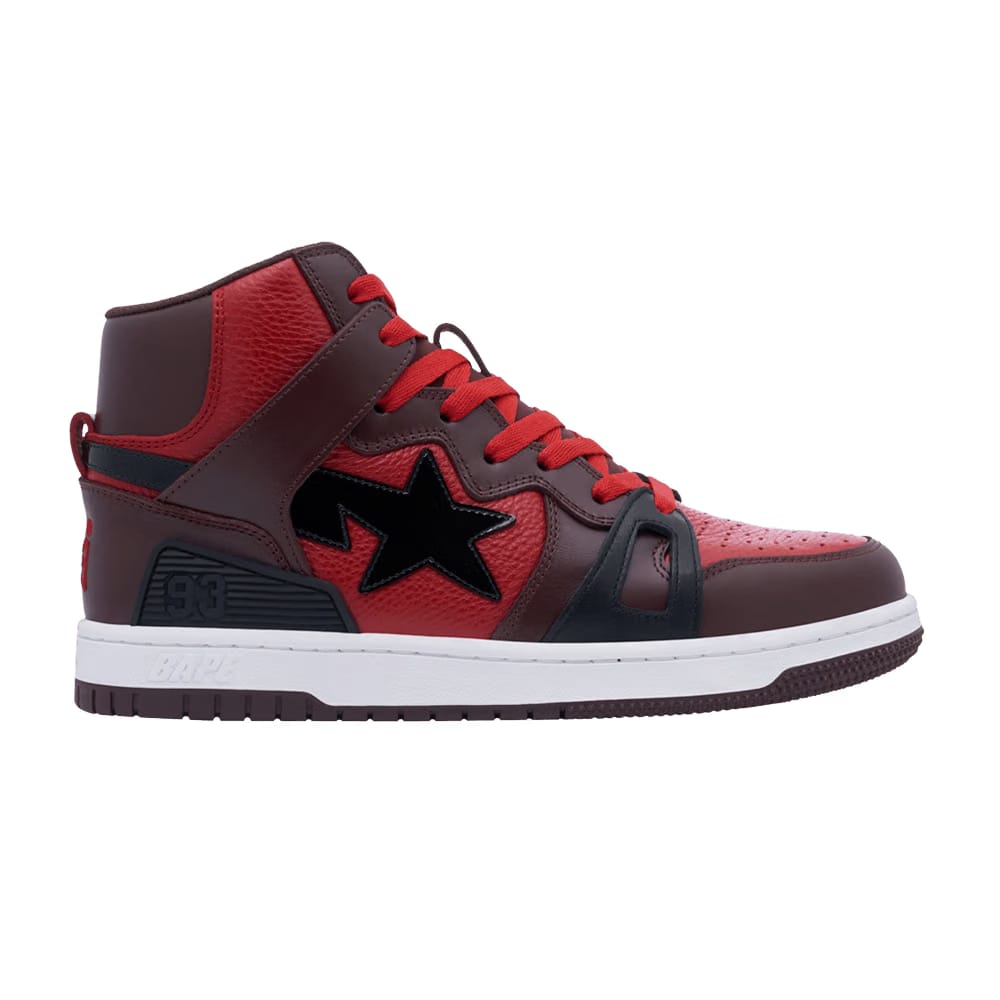 Bapesta 93 Hi Bright Rose