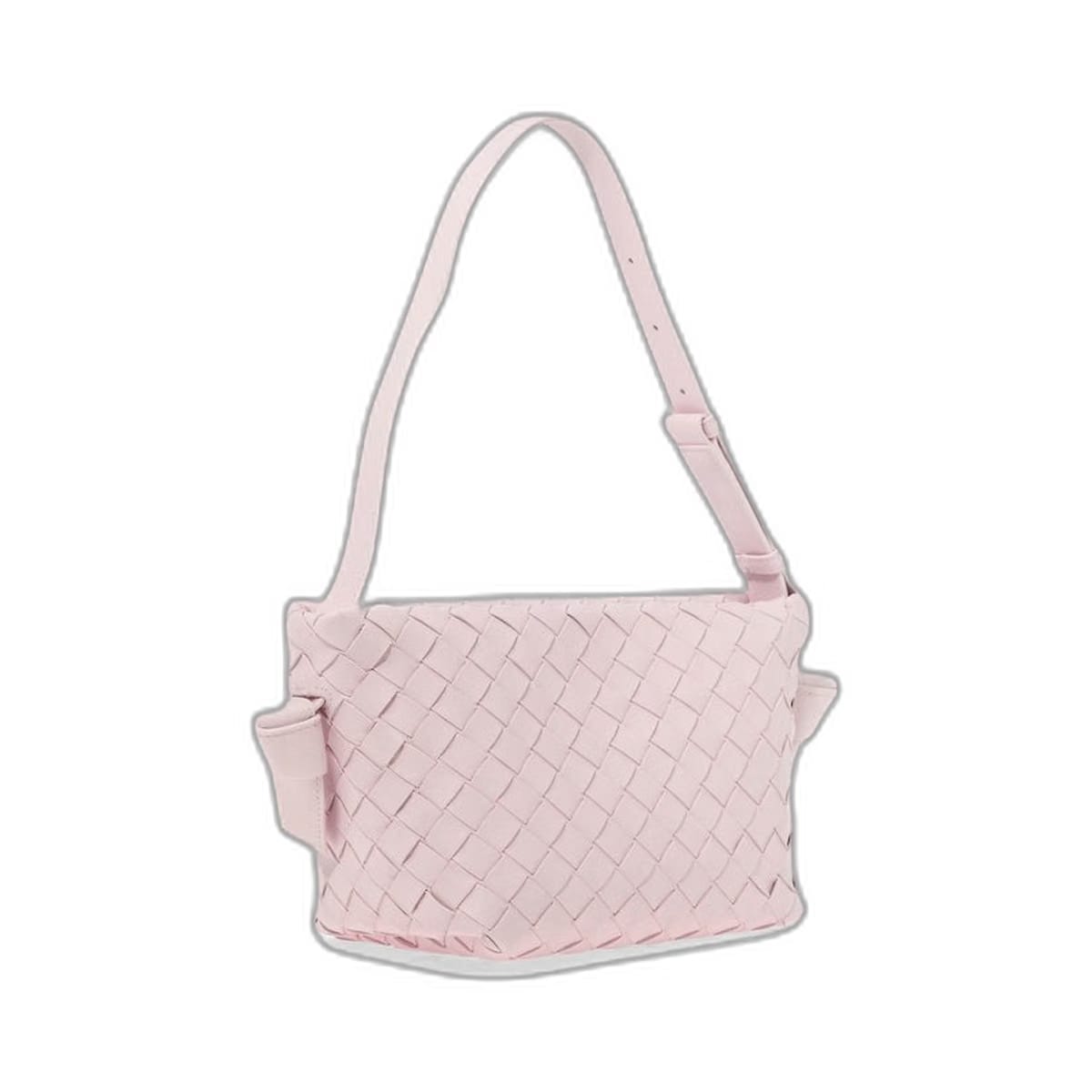 Mini Shoulder Bag In Blush Bliss Washed & Gold