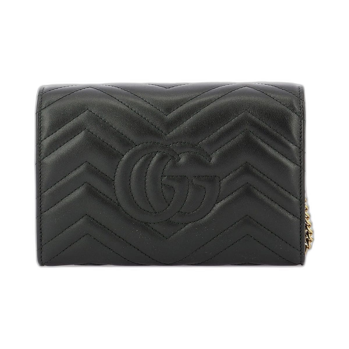 GG Marmont Matelassé Shoulder Bag, Gold Hardware