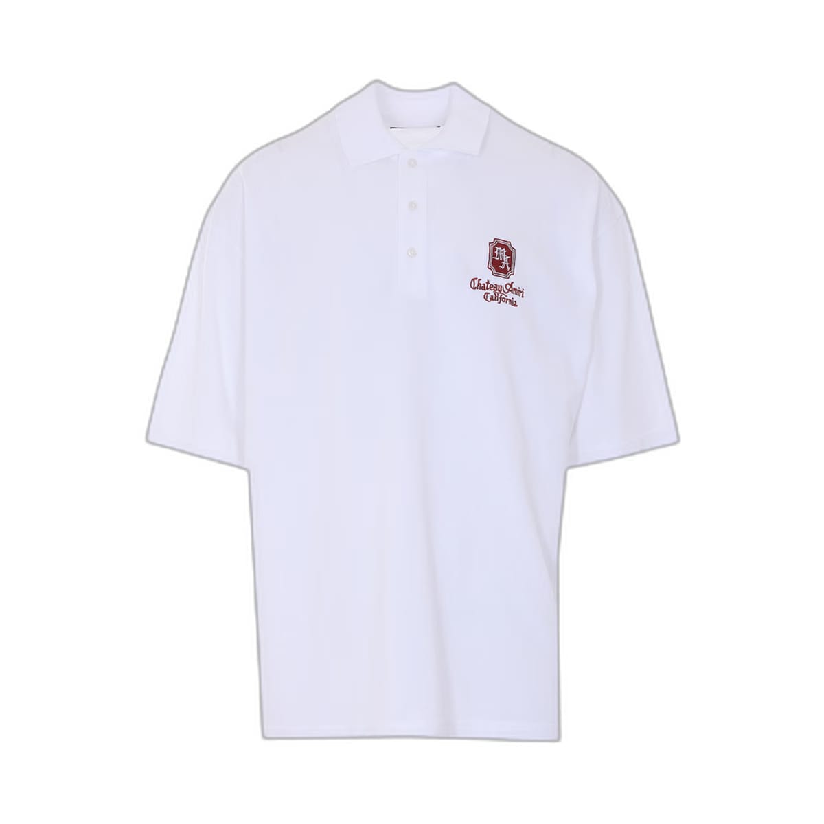 Men's Logo Polo Shirt White