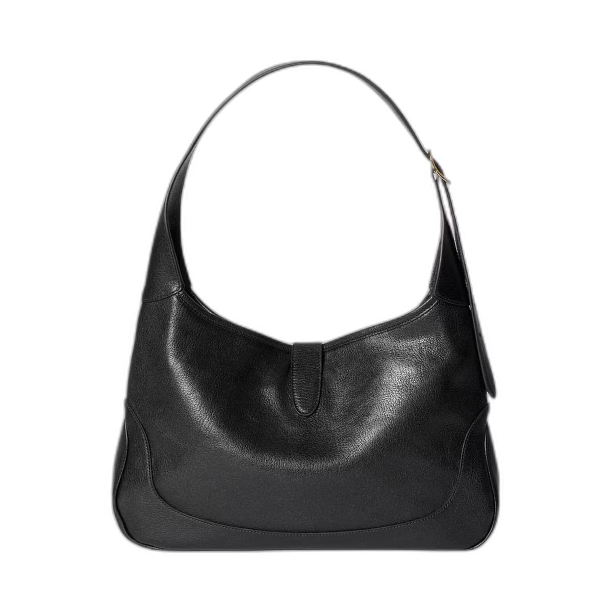 Jackie 1961 Medium Soft Grainy Leather Shoulder Bag - Black