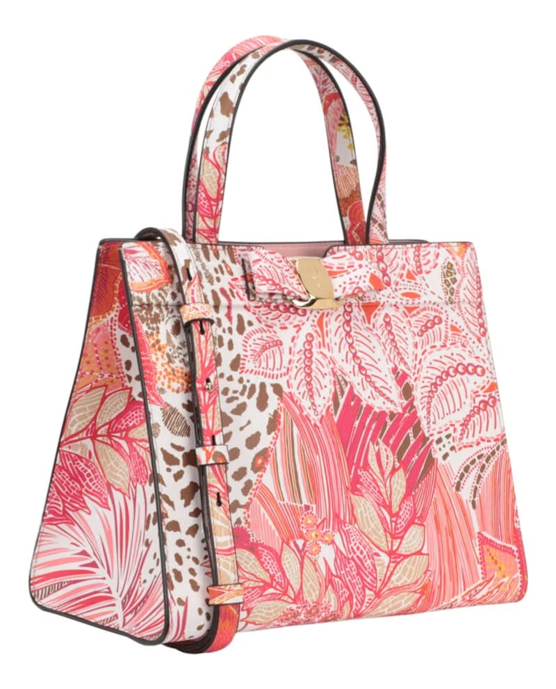 Ferragamo Vara Bow Top Handle Multi