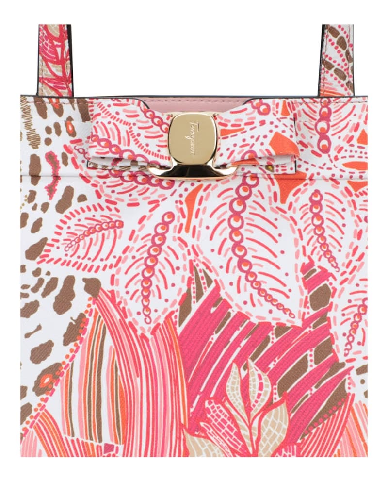 Ferragamo Vara Bow Top Handle Multi