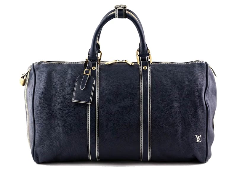 Louis Vuitton Keepall 50 Tobago Navy Blue