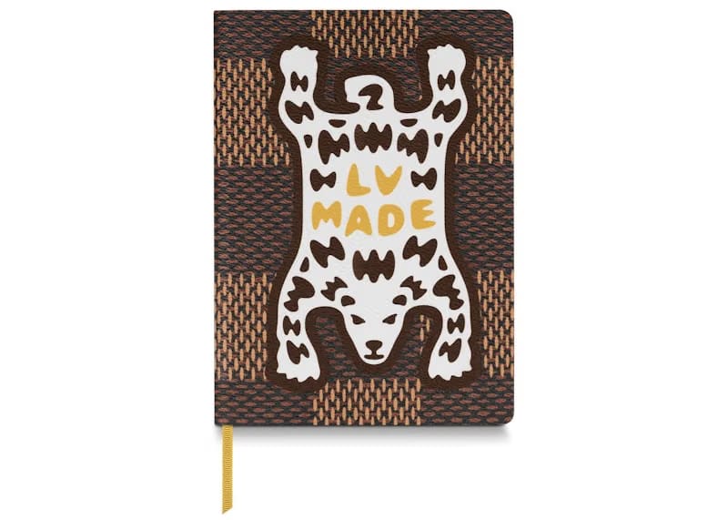 Louis Vuitton x Nigo Clemence Notebook Damier Ebene Giant Brown