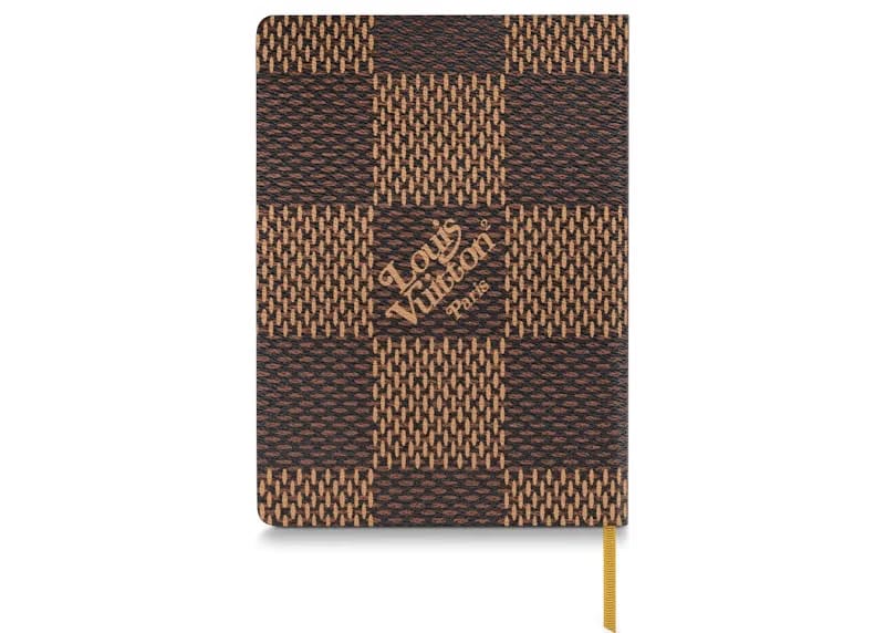 Louis Vuitton x Nigo Clemence Notebook Damier Ebene Giant Brown