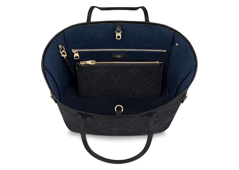 Louis Vuitton Neverfull Empreinte MM Black