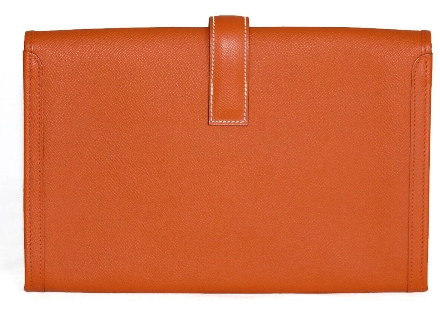 Hermes Jige Clutch Epsom PM Orange