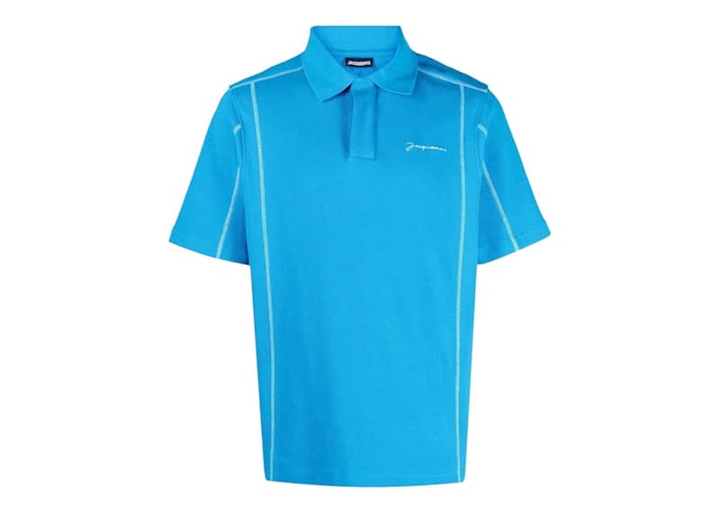Jacquemus Le Polo Vanilla Shirt Turquoise