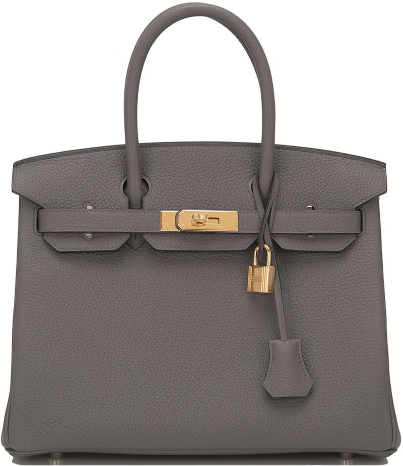 Hermes Birkin Togo 30 Etain