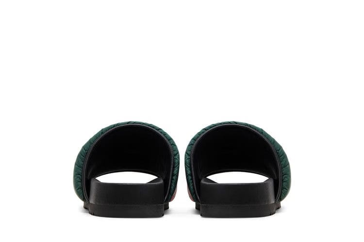 Gucci Padded Web Slide Green Red Web (Women's)