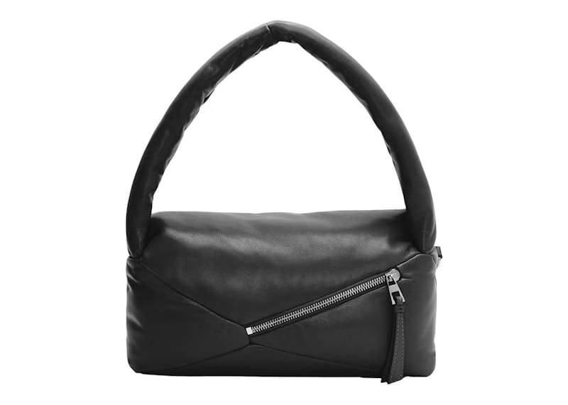 LOEWE Puffer Puzzle Hobo Bag Black