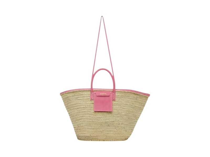 Jacquemus Le Grand Panier Soleli Pink