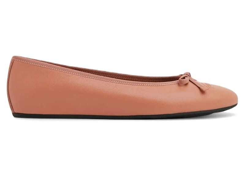 Ferragamo Ballerina Ballet Flats Beige (Women's)