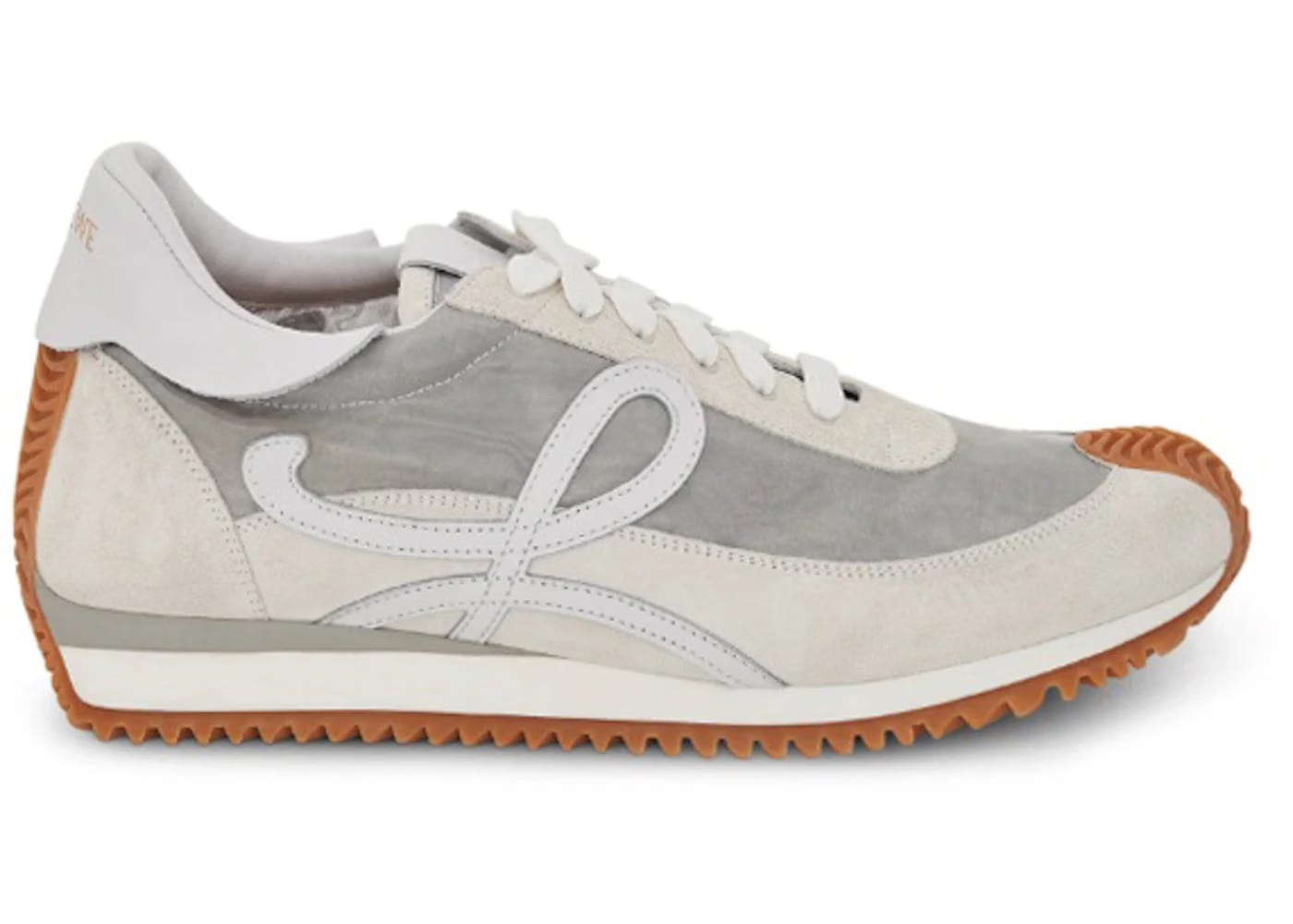 Loewe Flow Runner Low Silver White