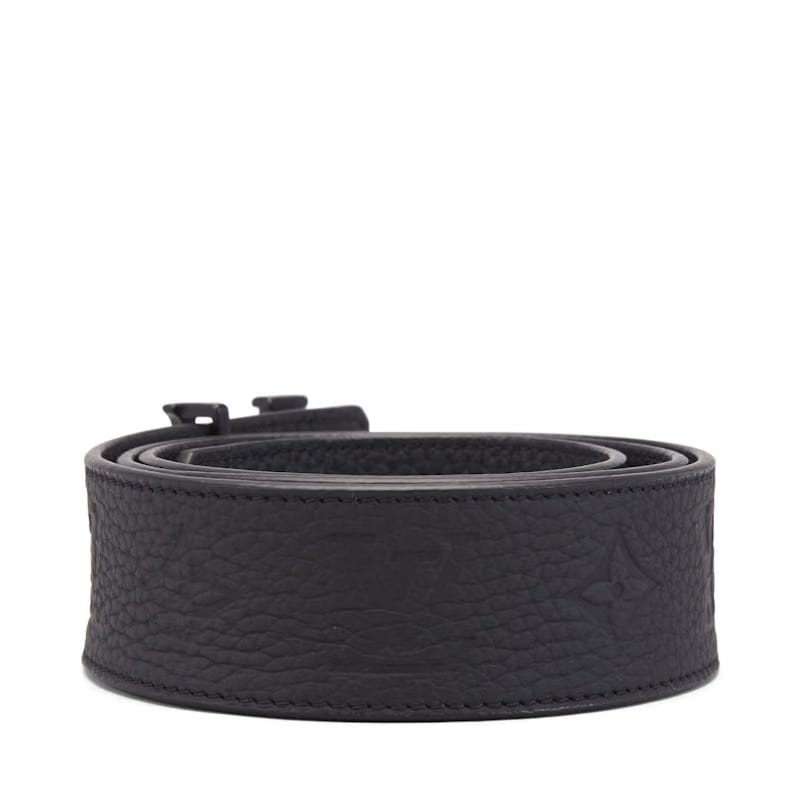Louis Vuitton Initials Shape Belt Monogram 40mm Absolute Black