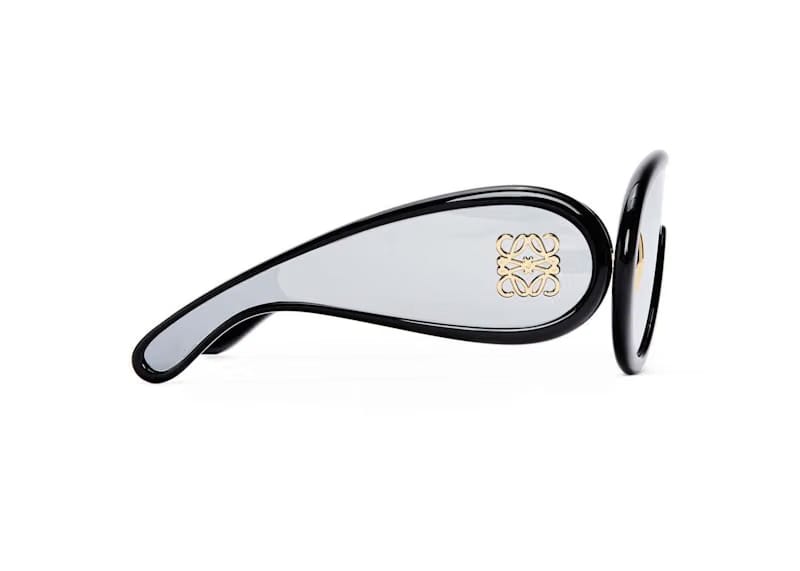 LOEWE Wave Mask Sunglasses (INTL. FIT) Black