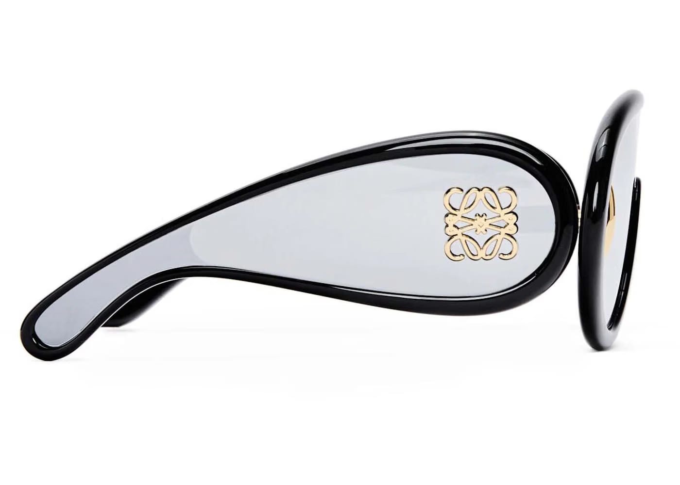 LOEWE Wave Mask Sunglasses (INTL. FIT) Black