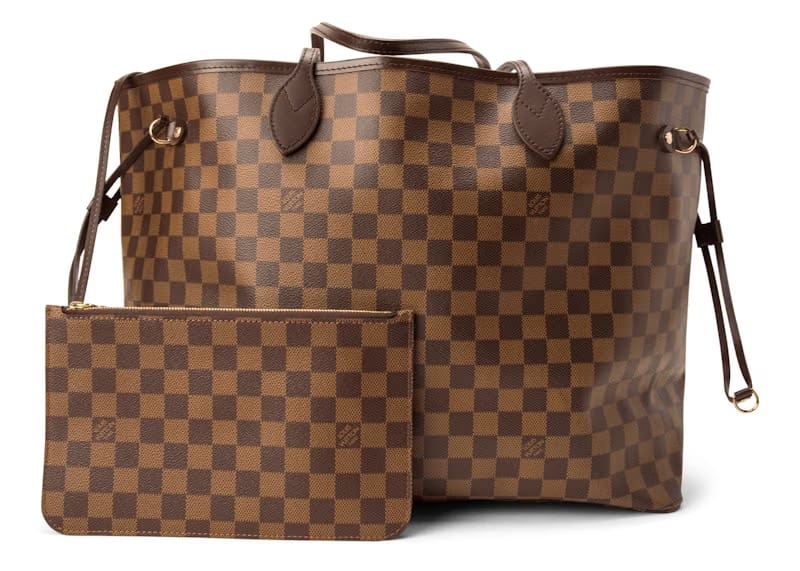 Louis Vuitton Neo Neverfull Damier Ebene GM Cerise Lining