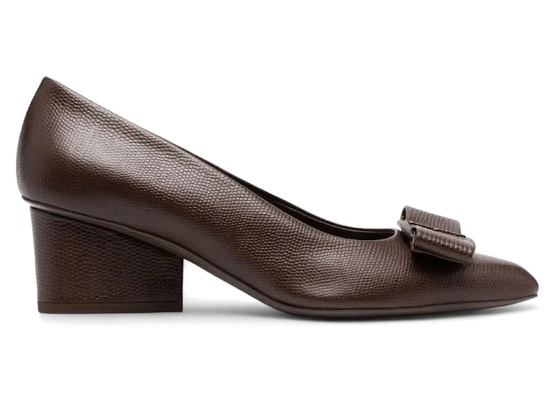 Ferragamo Ornament Pump Green (Women's)