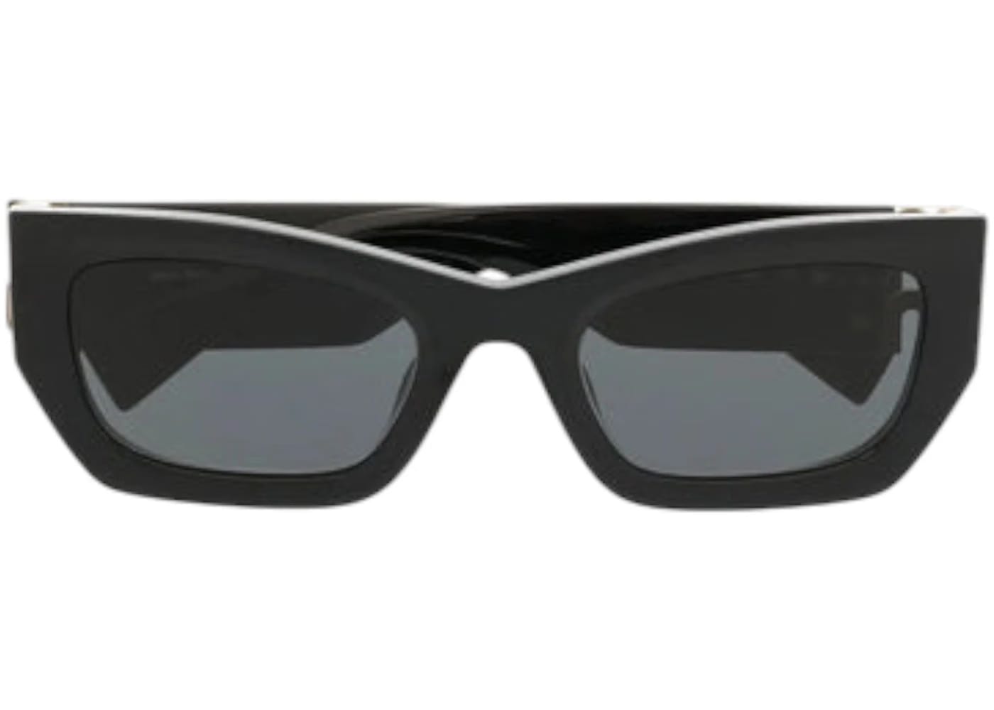 Miu Miu Oval Sunglasses Gold (0MU A50S 5AK7R1)