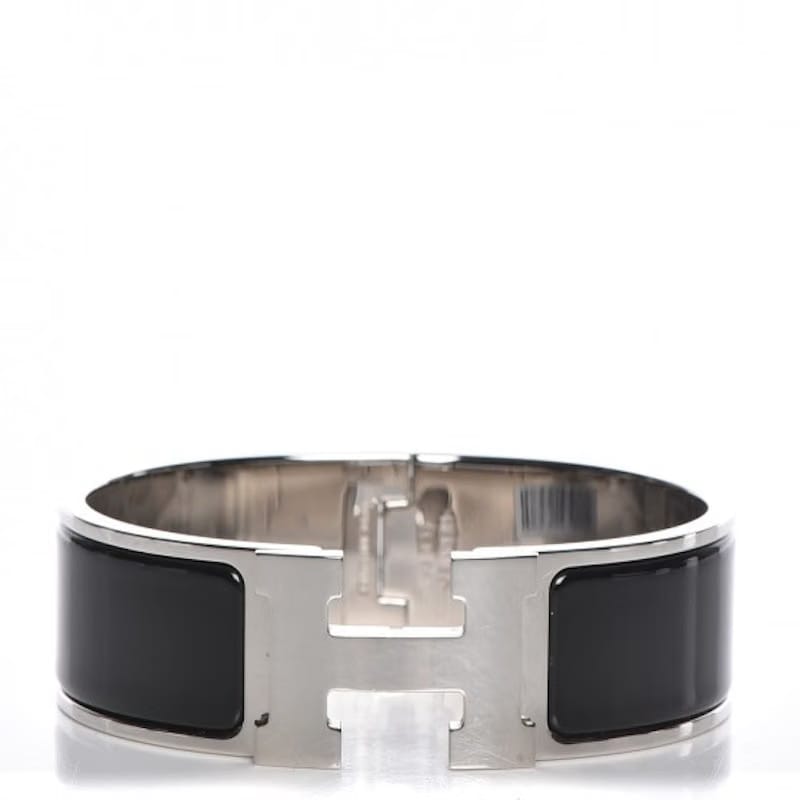 Hermes Bracelet Wide Clic Clac H Enamel GM