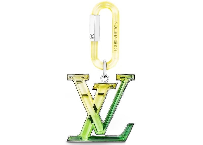 Louis Vuitton Plexi Bag Charm Yellow/Green