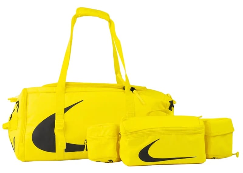 OFF-WHITE x Nike Duffle/Waist Bag Combo Opti Yellow