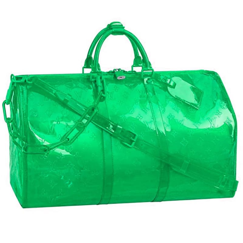 Louis Vuitton Keepall Bandouliere Monogram 50 Green