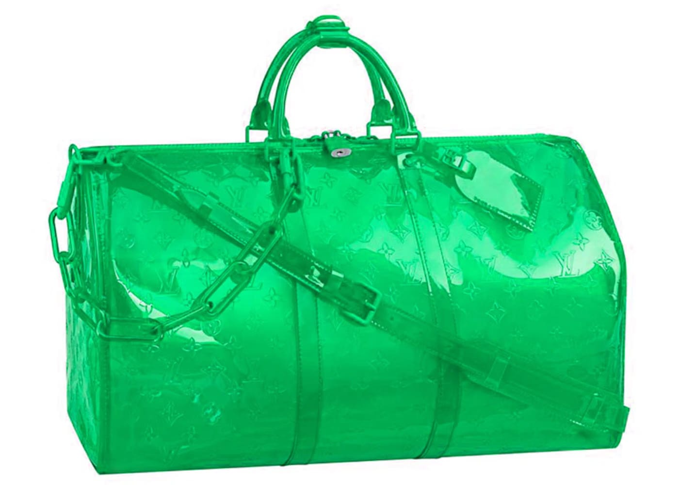 Louis Vuitton Keepall Bandouliere Monogram 50 Green
