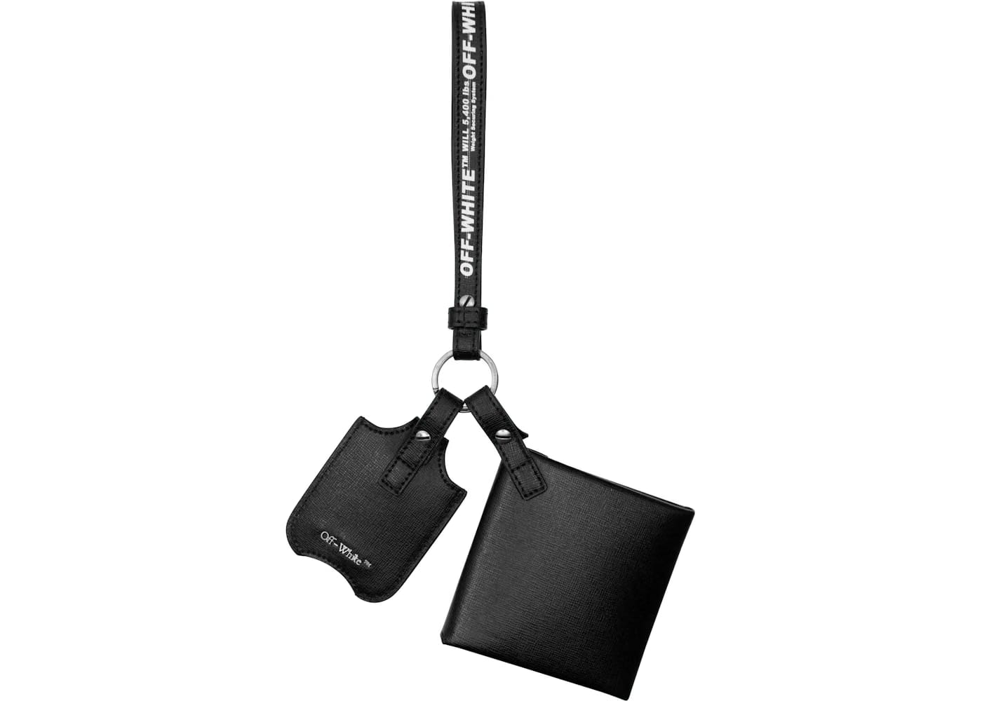 OFF-WHITE Leather Multi-Functional Bags Black
