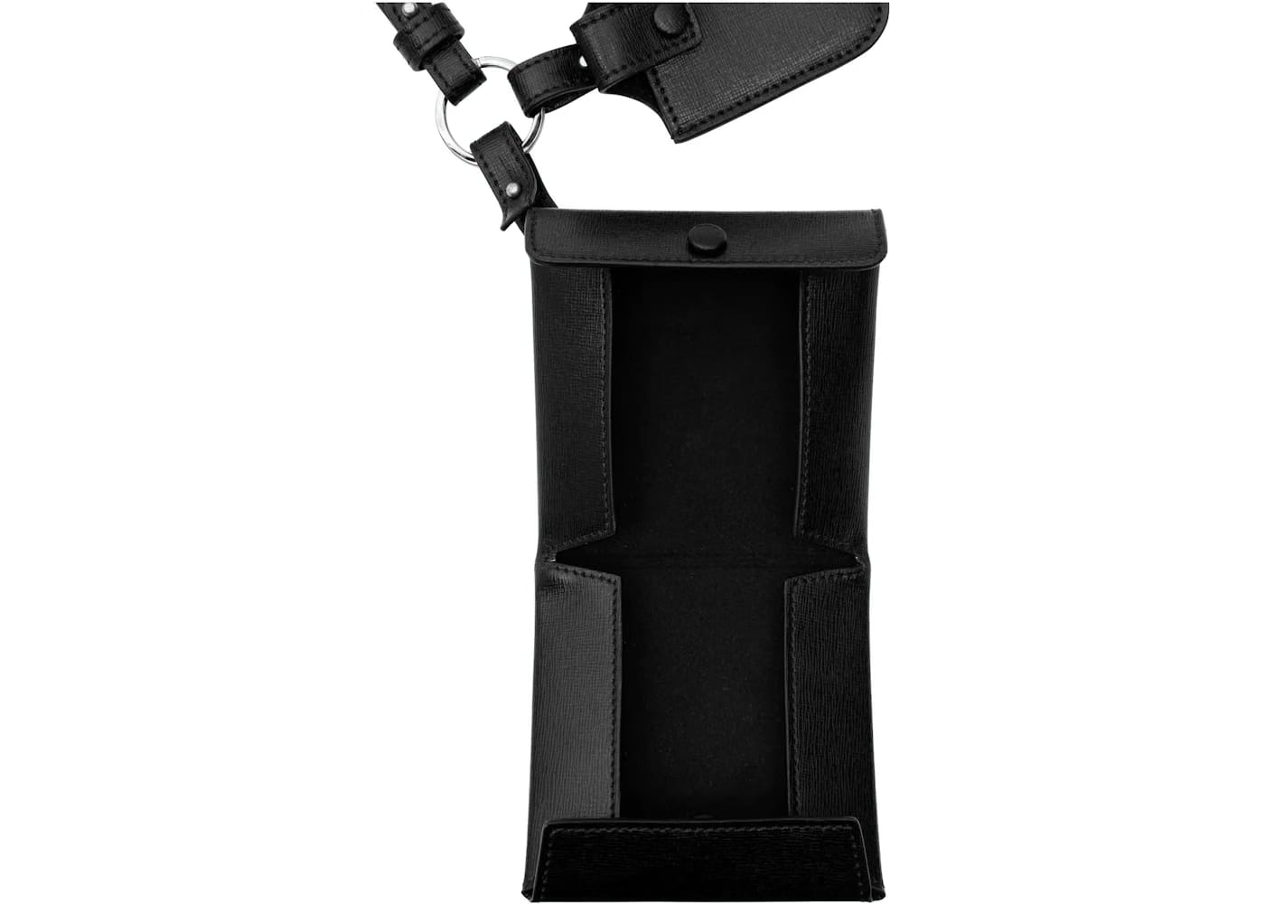 OFF-WHITE Leather Multi-Functional Bags Black