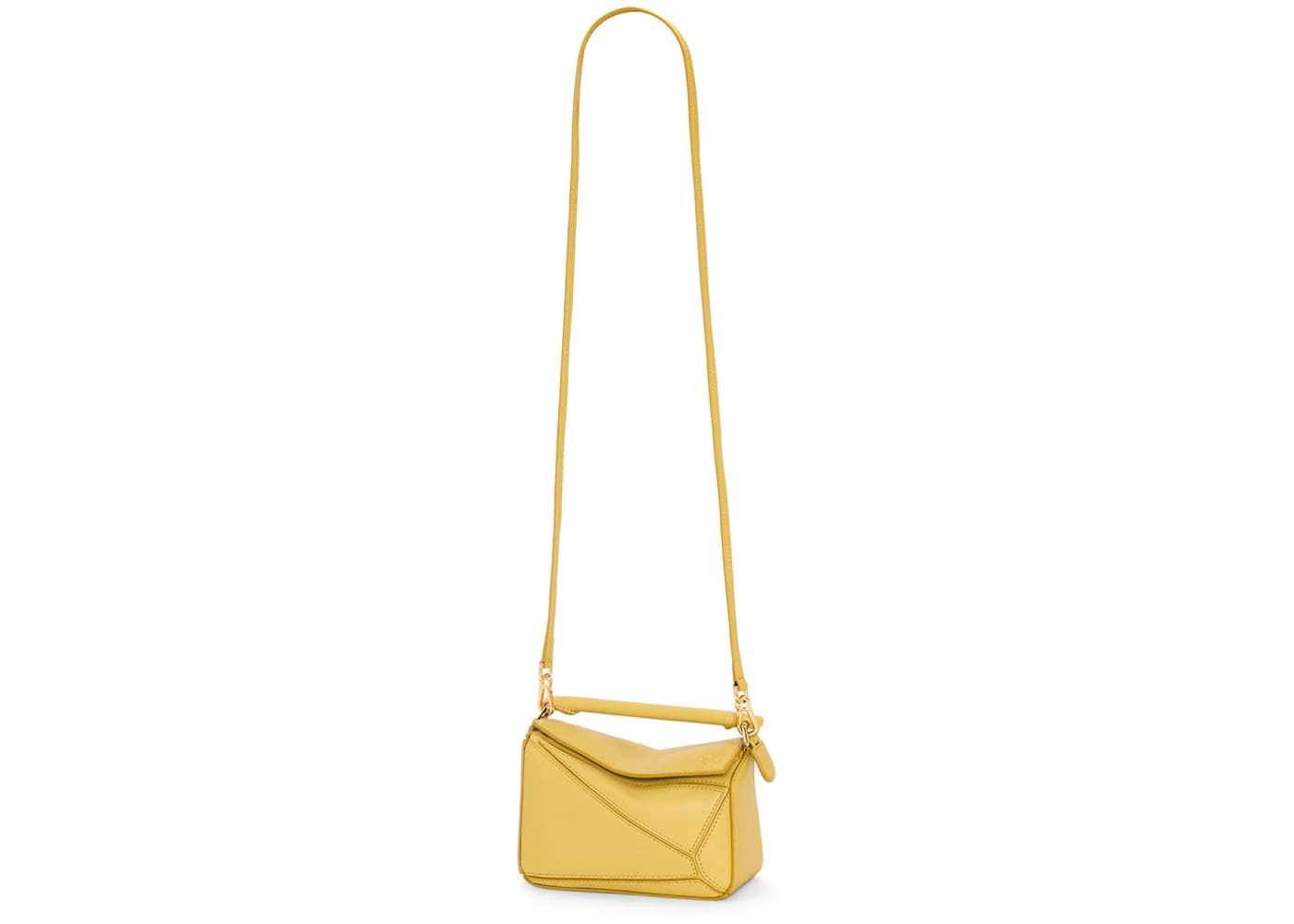 LOEWE Puzzle Bag Mini Bright Ochre