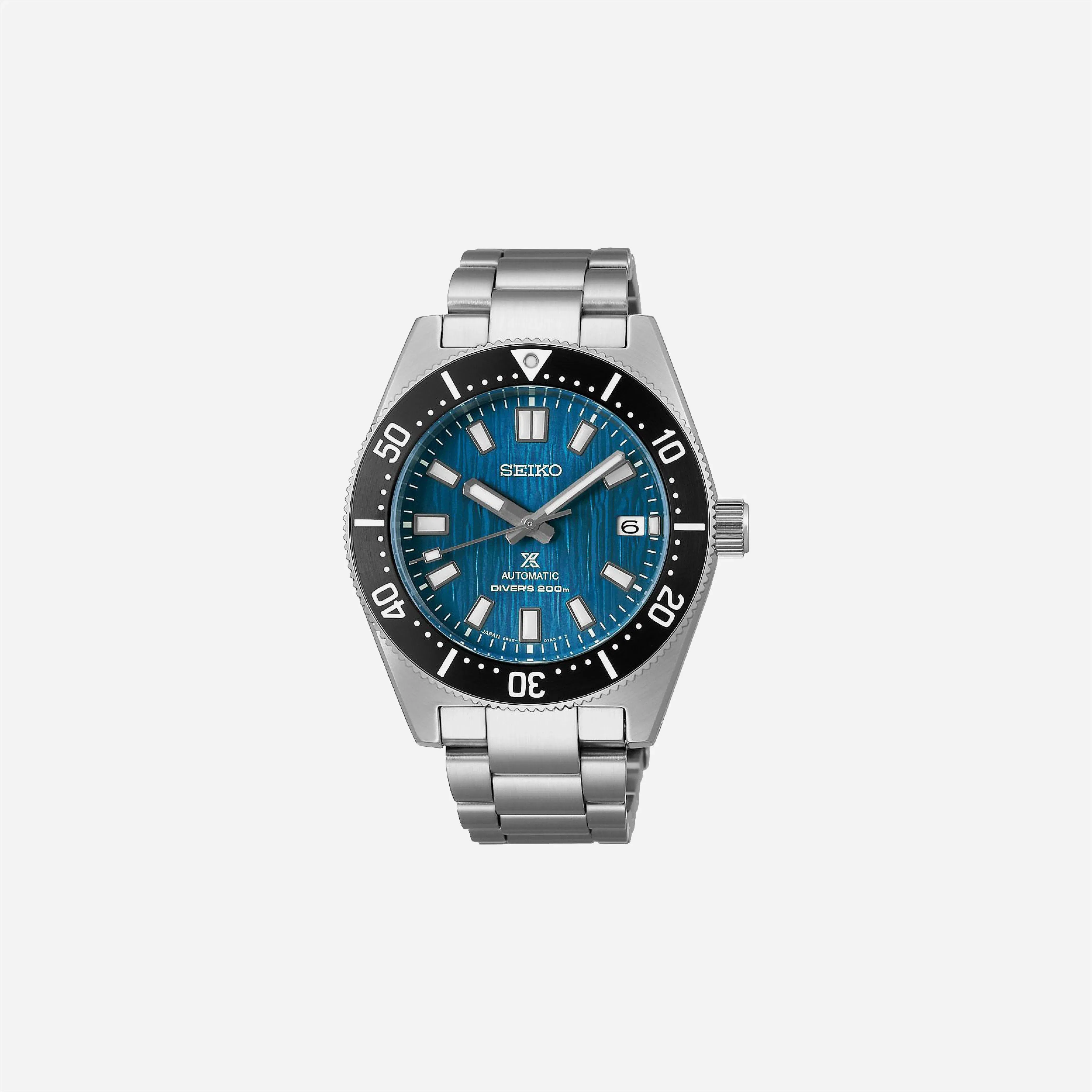 Seiko Prospex Glacier Save The Ocean 1965 Re-Interpretation Silver Dial Stainless Steel Watch - SPB297J1