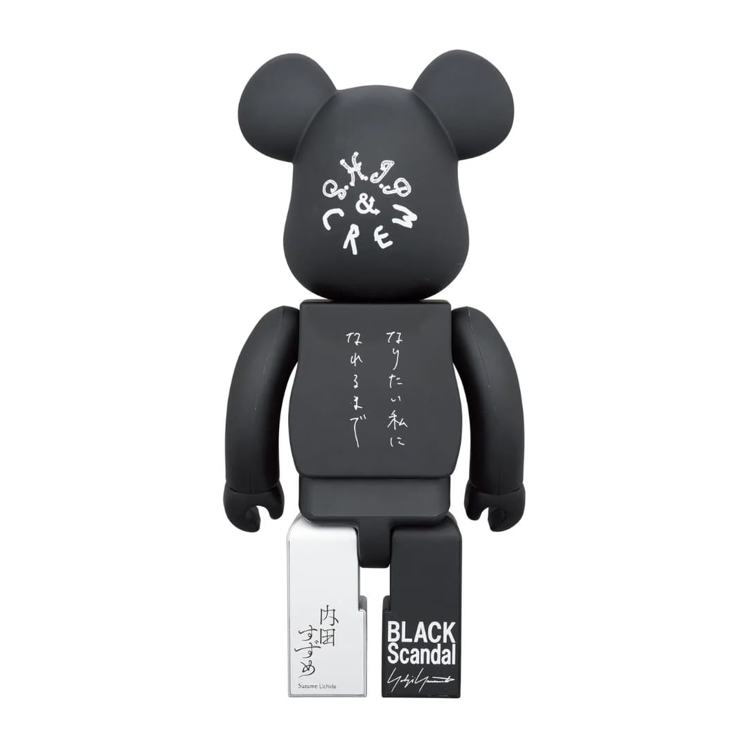 Bearbrick x Black Scandal x Yohji Yamamoto x Suzume Uchida x S.H.I.P & Crew (Until I Want To Be) 100% & 400% Set