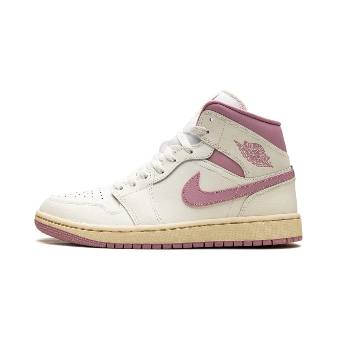 Jordan 1 Mid Sail Pink Coconut Milk (W)