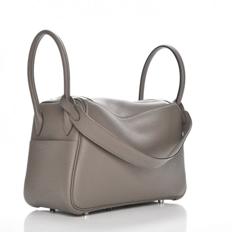 Hermes Lindy Taurillon Clemence 26 Etain