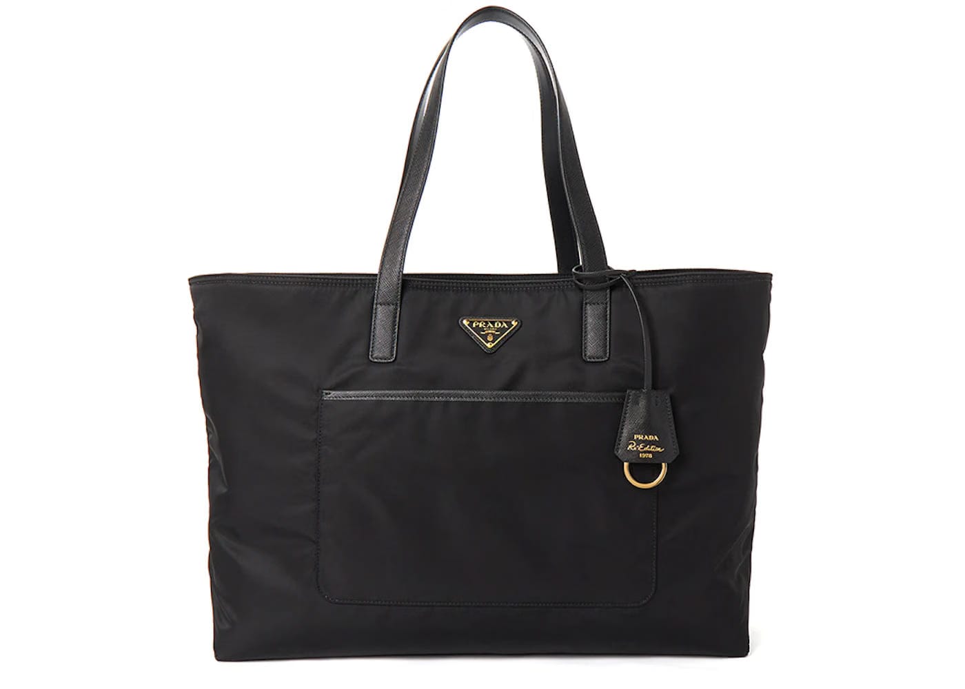 Prada Reedition 1978 Large Re-Nylon Tote Black