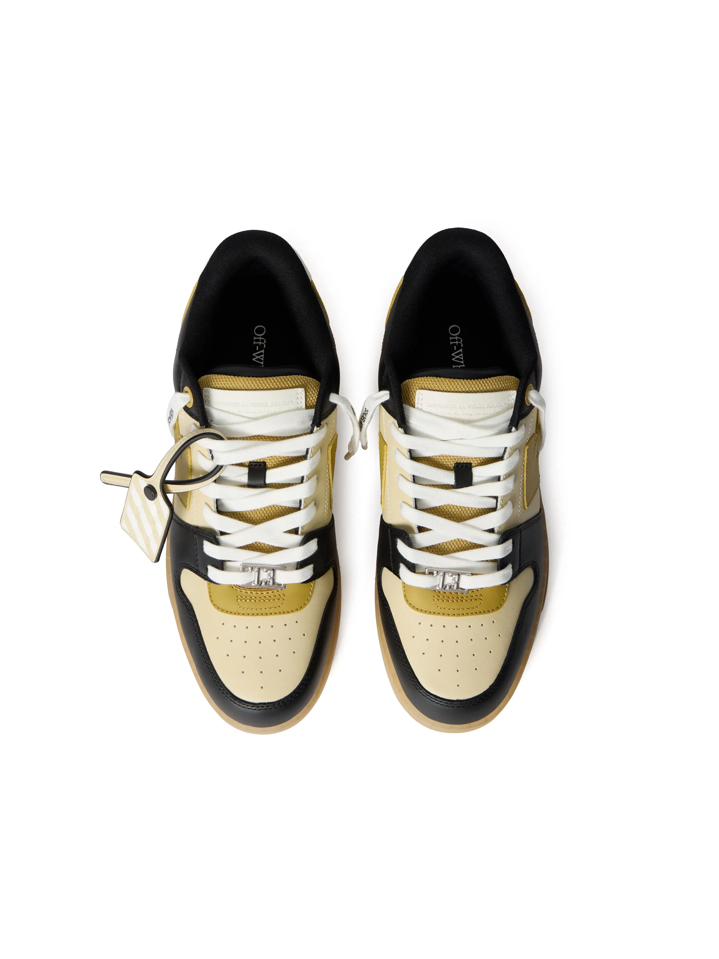 Off-White Out Of Office Varsity Sneakers Beige