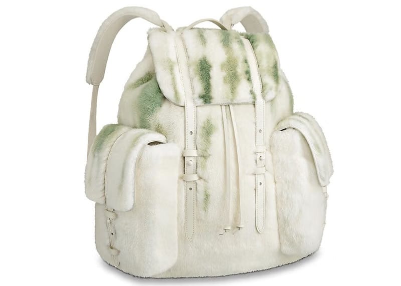 Louis Vuitton Christopher Mink White
