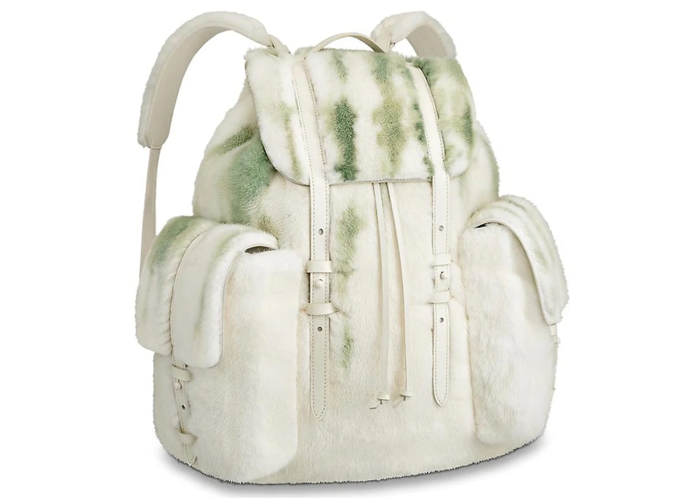Louis Vuitton Christopher Mink White