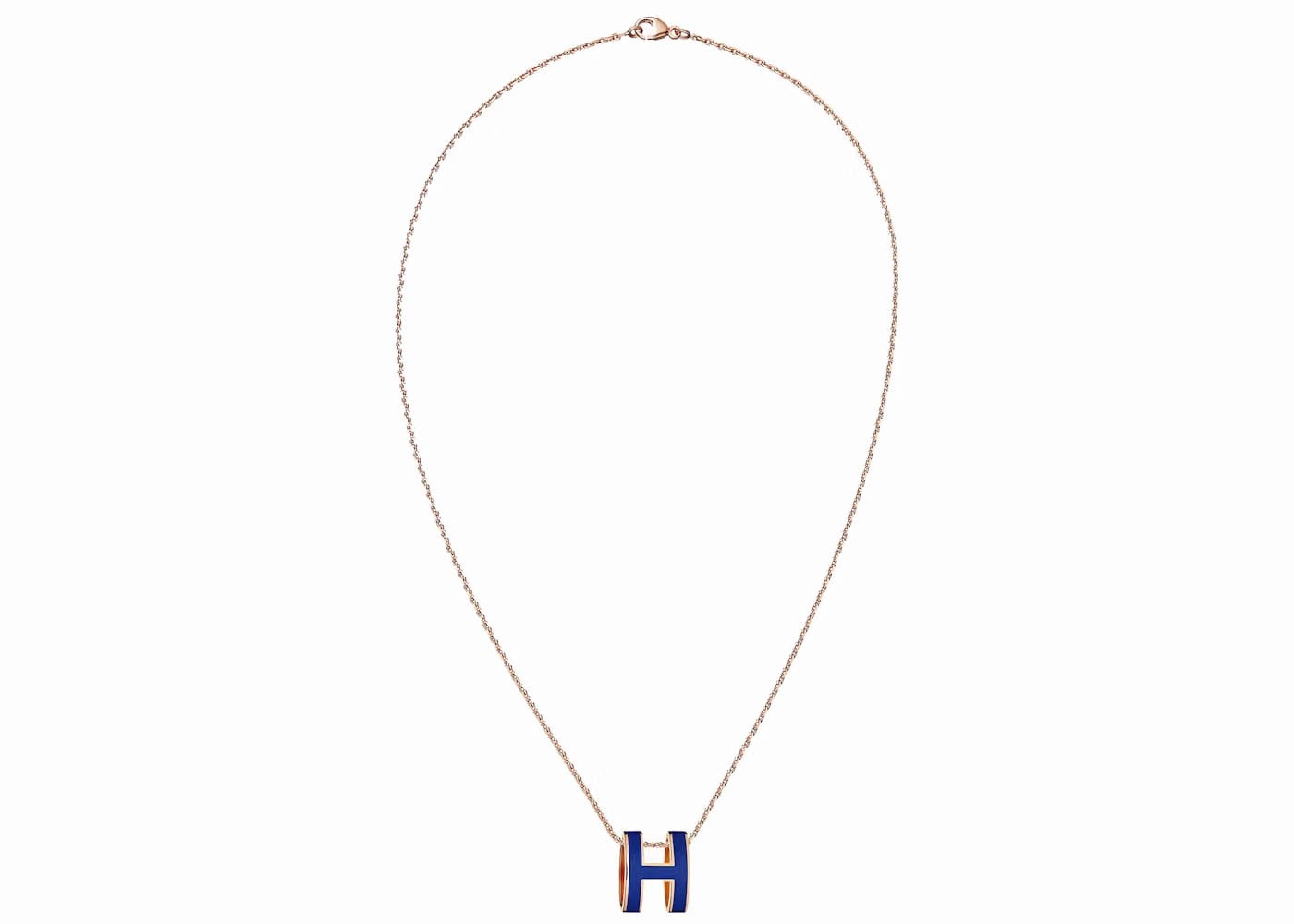 Hermes Pendant Pop H Bleu Royal