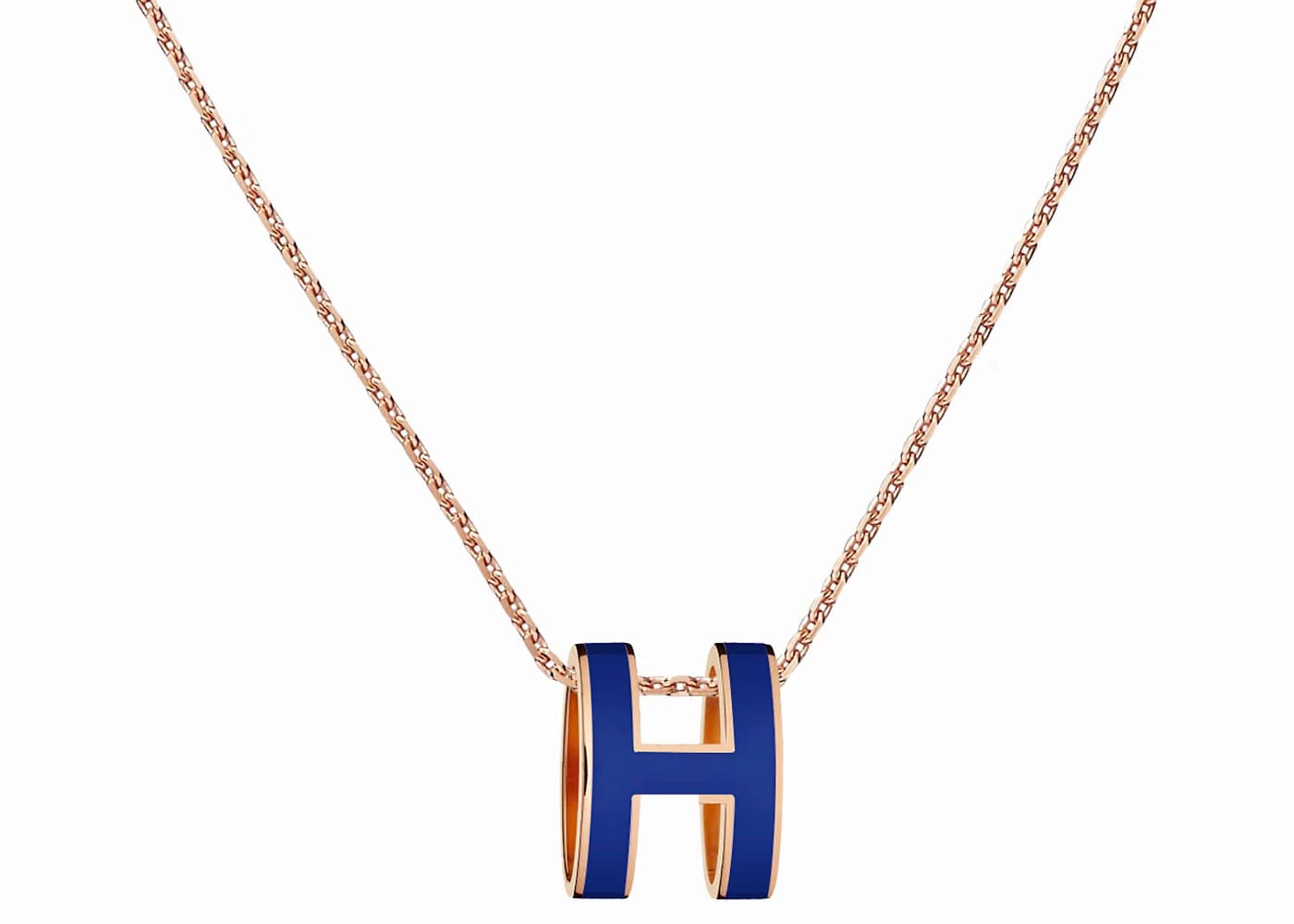 Hermes Pendant Pop H Bleu Royal
