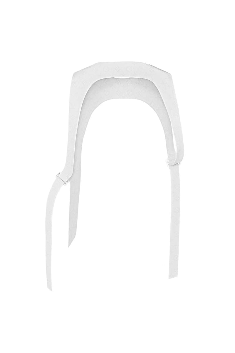 Louis Vuitton Cut Away Vest Monogram White
