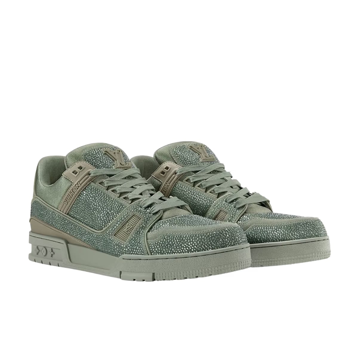 Louis Vuitton Trainer Sneaker Khaki Green